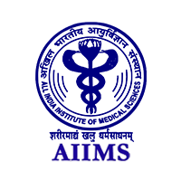 AIIMS Logo in Dark Blue color