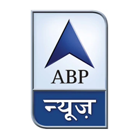 ABP news channel old logo with grey background