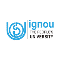 Ignou the people's University logo in sky blue color