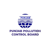 Punjab Pollution Control Board logo in Dark blue color