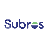 Subros Company Logo with Grey background