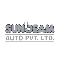 Sunbeam Auto Private limited Logo in grey color