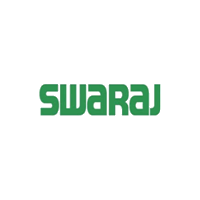 Swaraj Written in green Color