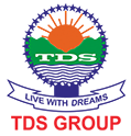 TDS Group Logo and at bottom TDS Group written in red color