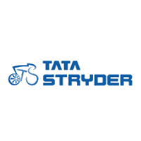 Tata Stryder logo in blue color