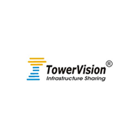 Tower vision Infrastructure sharing logo with white background