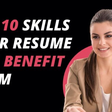 Top 10 skills your resume can benefit from-TDS-Group